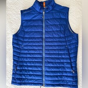 LIKE NEW - Peter Millar Blue Insulated Vest - Men’s M